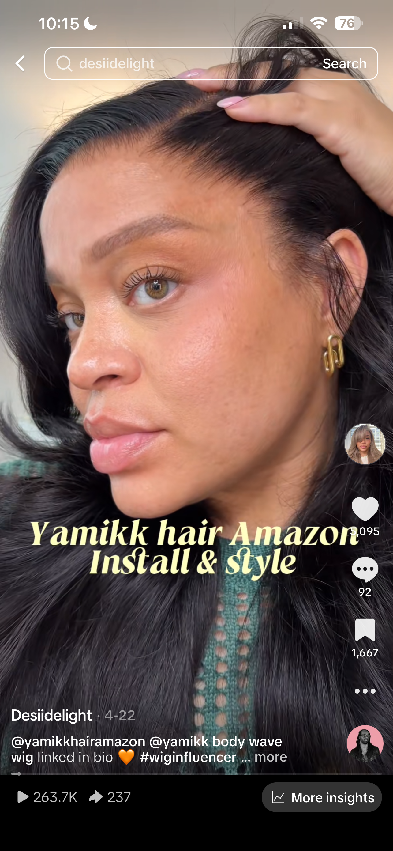 Yamikk 13x6 28” HD frontal unit