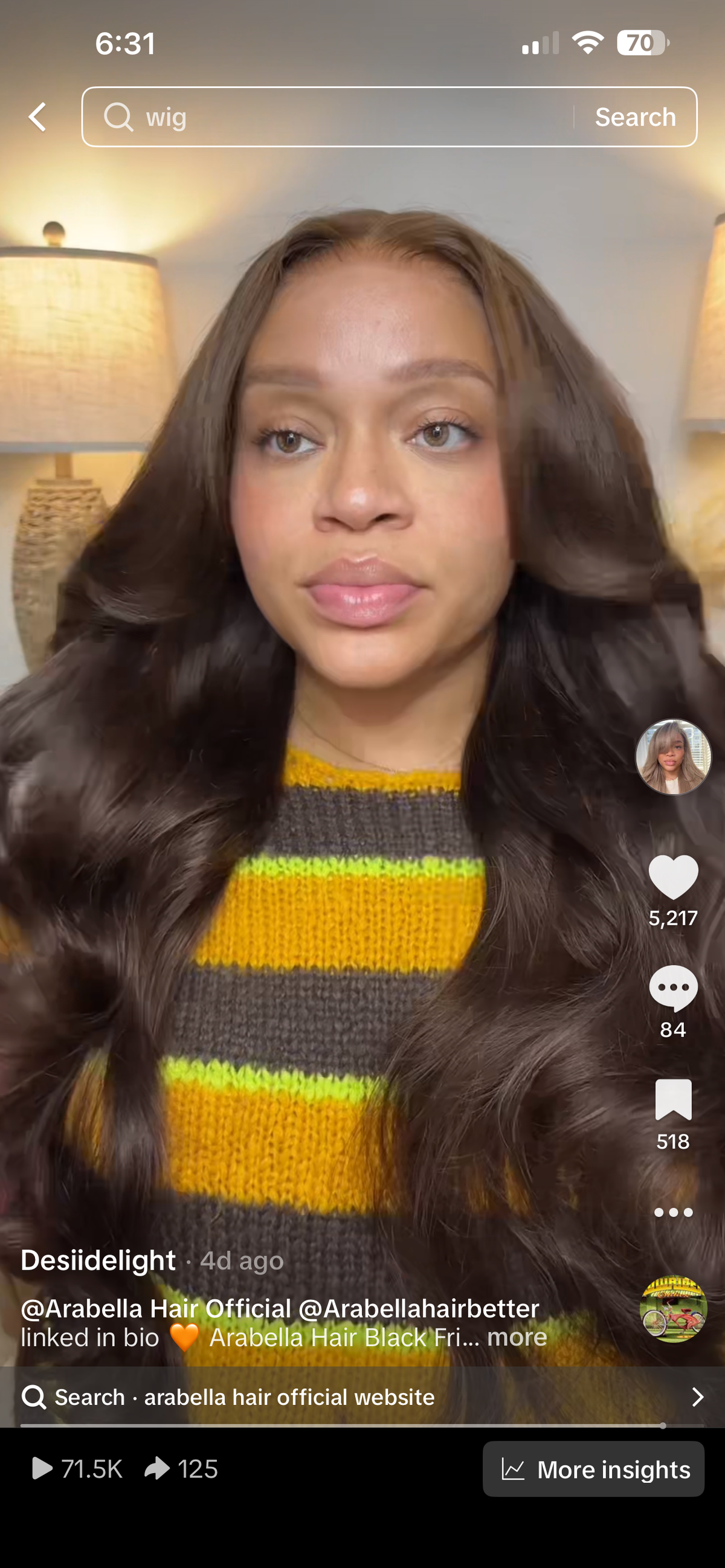 Arabella 13x6 light brown lace frontal unit 24”