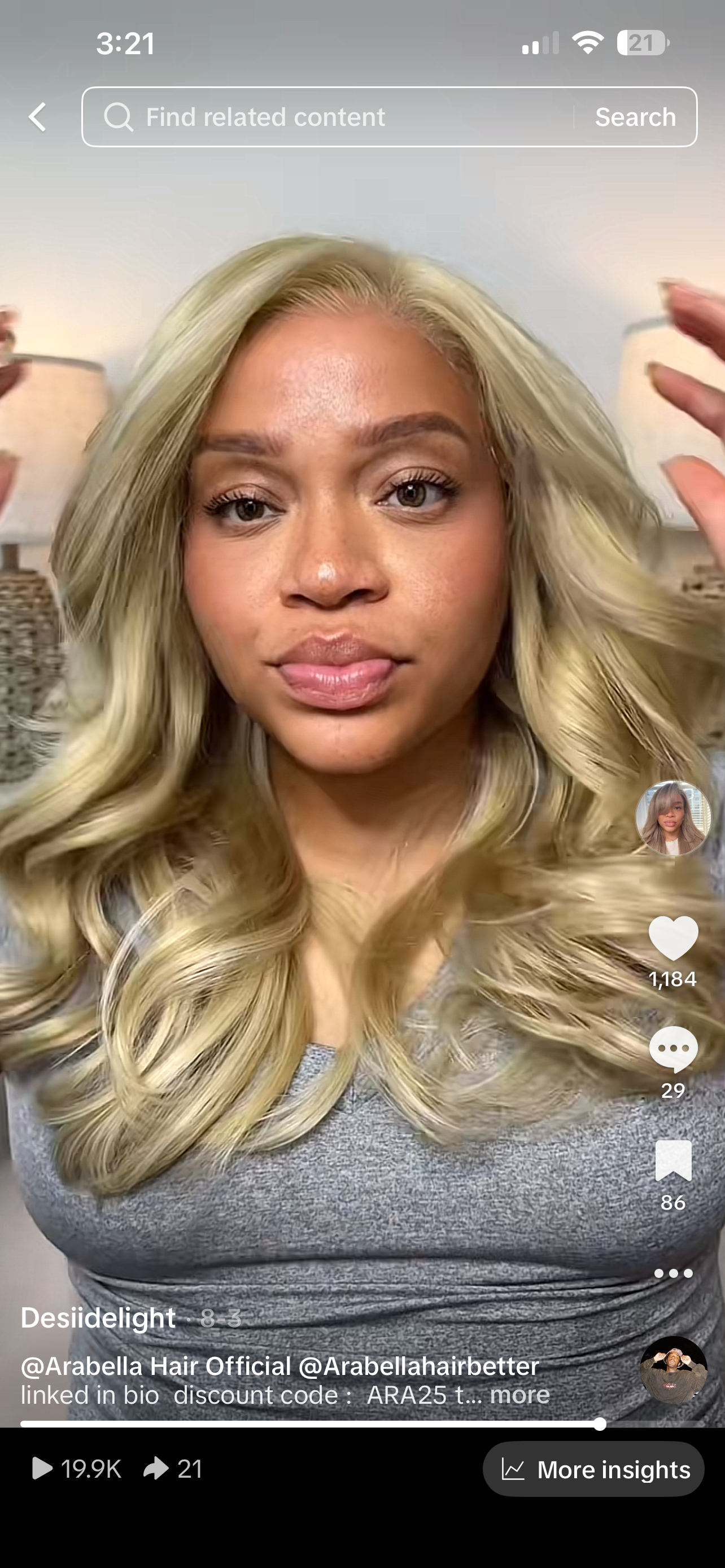 Arabella 13x6 transparent lace frontal until 20”