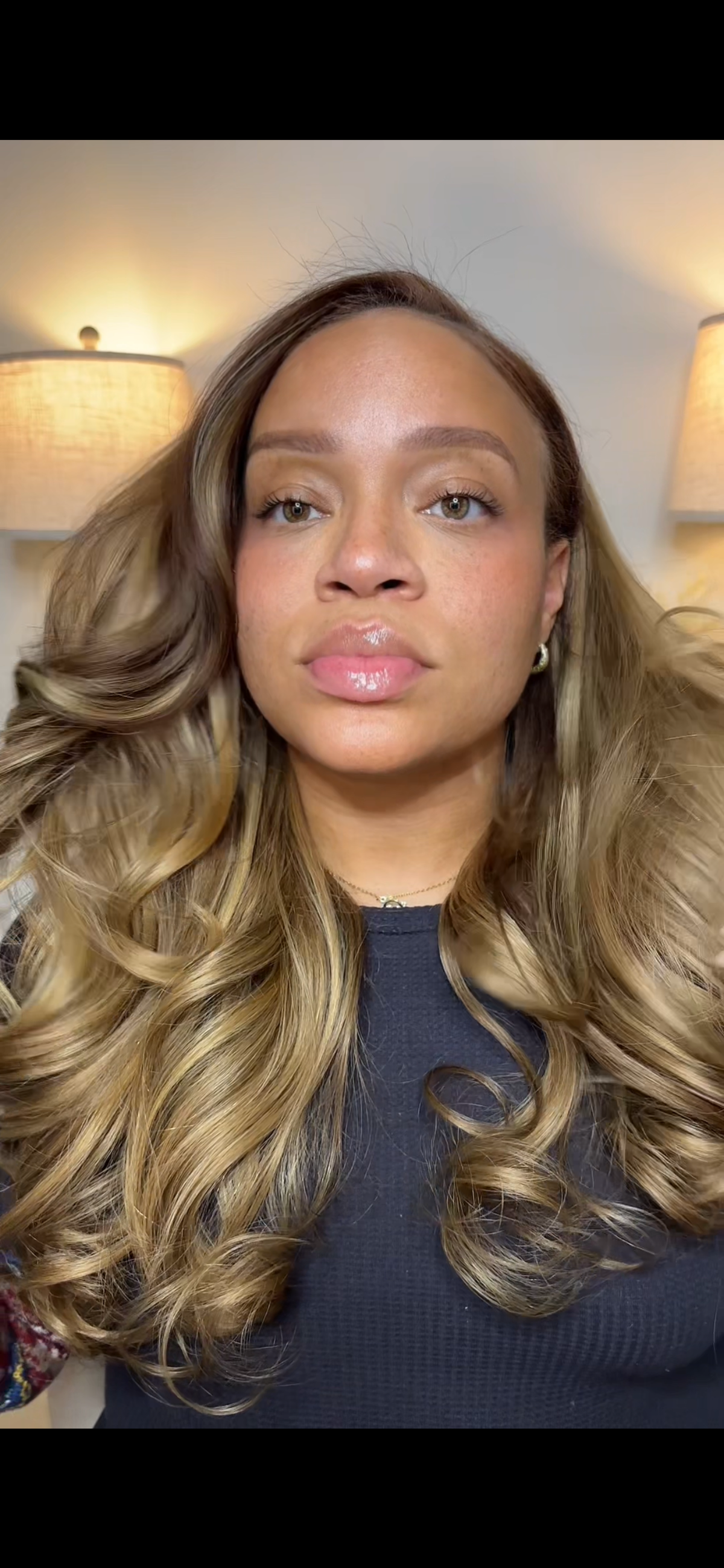 Curls queen blonde yaki clip ins 20” (not washed)